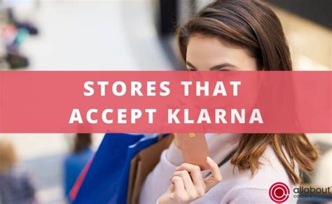 best stores that accept klarna.